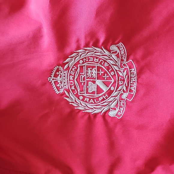 L-RL Pink Zip-Up Jacket - Picture 3 of 7